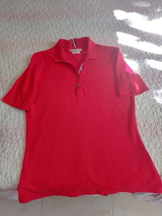 Polo Mujer Tommy Hilfiger Rojo