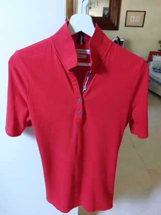 Polo Mujer Tommy Hilfiger Rojo