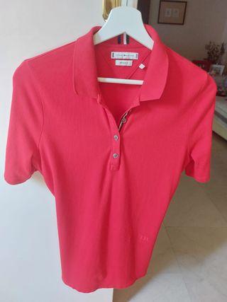 Polo Mujer Tommy Hilfiger Rojo