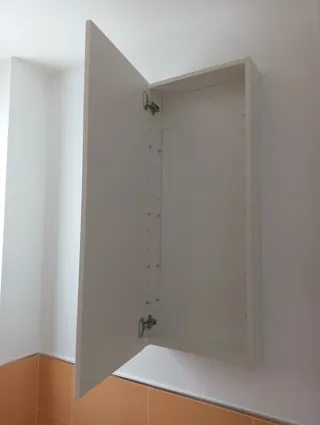 Armario Pared GODMORGON Blanco 40x14x96cm