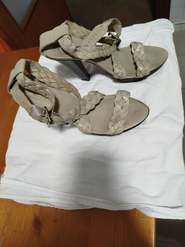 Sandalias Verano Beige Talla 40