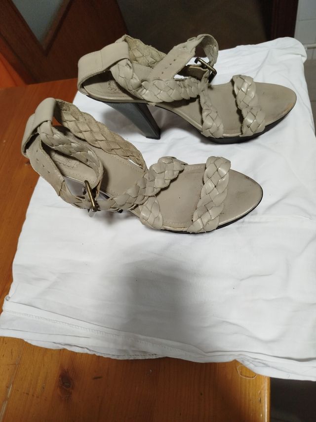 Sandalias Verano Beige Talla 40
