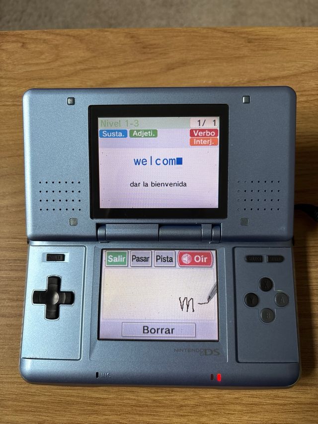 Gioco di allenamento linguistico inglese per Nintendo DS