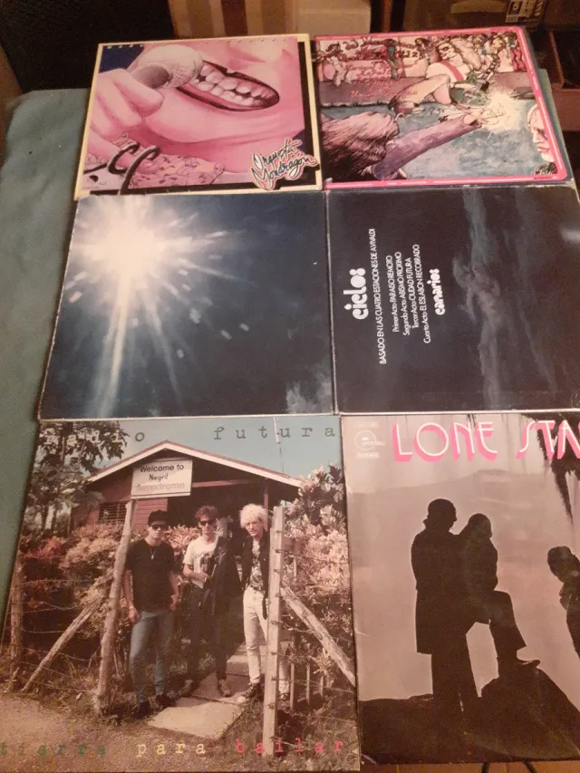 Lote 7 Vinilos LP Indie / Rock Nacional