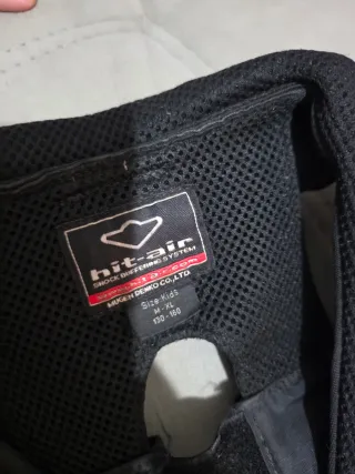 Chaleco airbag Hit-air negro