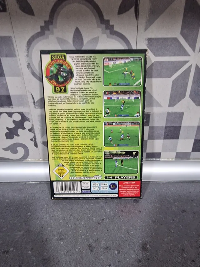 Sega Saturn Worldwide Soccer 97