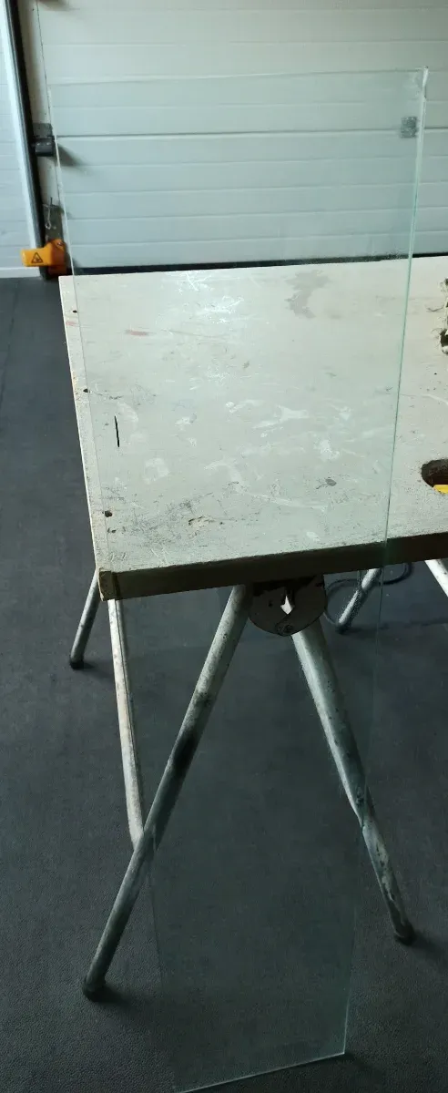 2 Estantes de vidrio transparente 8mm mueble casi 