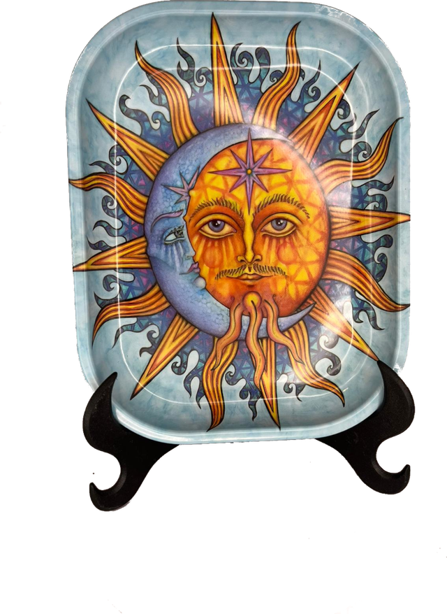 Bandeja Sol y Luna Diseño Artístico