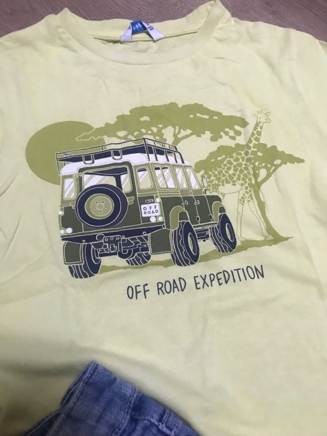 Conjunto 2 camisetas y Pantalón Corto Mayoral