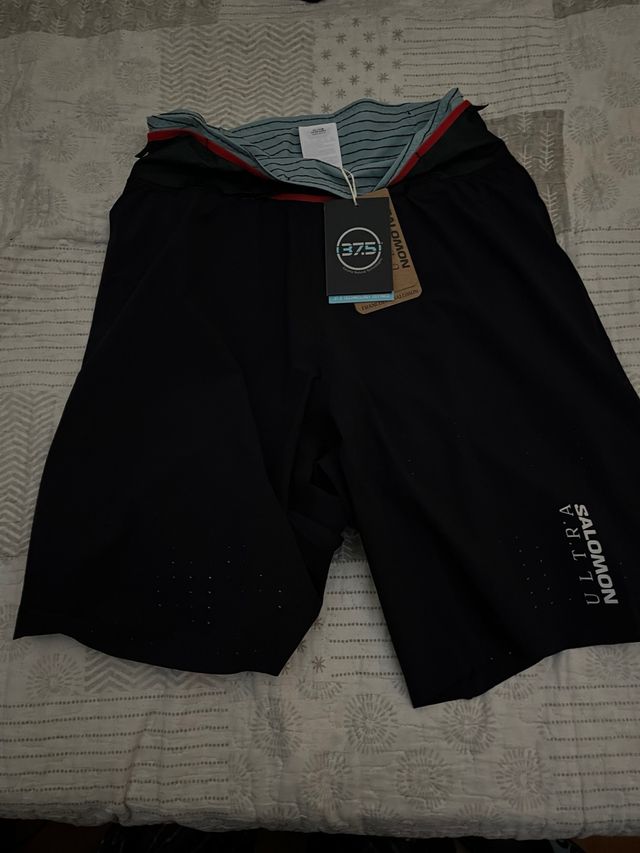 Pantalón Trail Salomon S Lab Ultra Negro