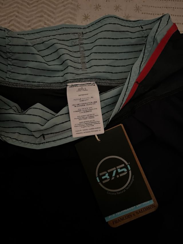 Pantalón Trail Salomon S Lab Ultra Negro