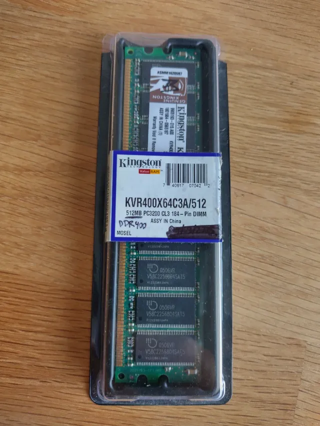 Kingston 512MB DDR400 PC3200 RAM