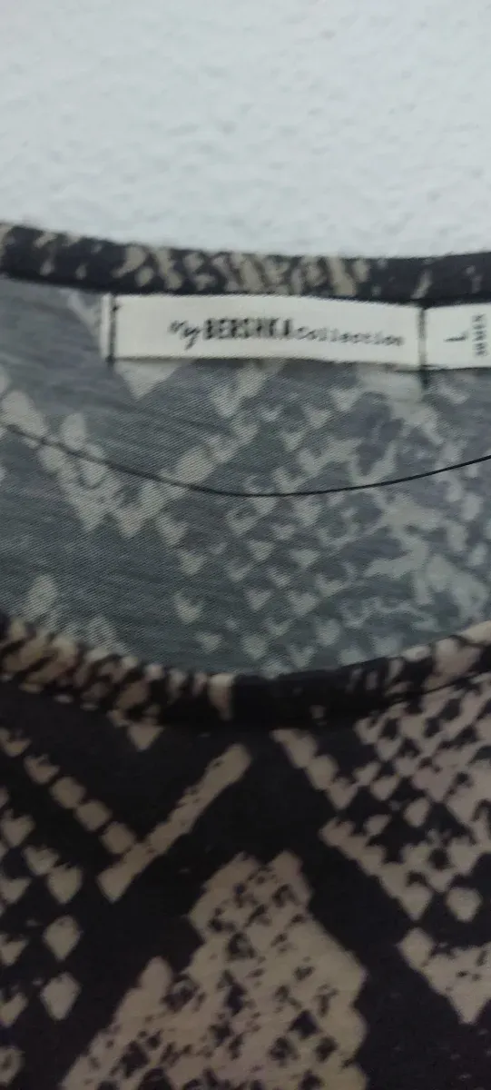 Vestido estampado serpiente