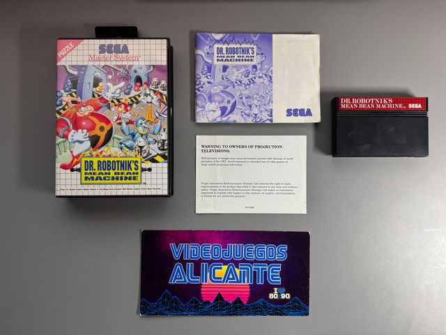 Dr. Robotnik's Mean Bean Machine - Master System