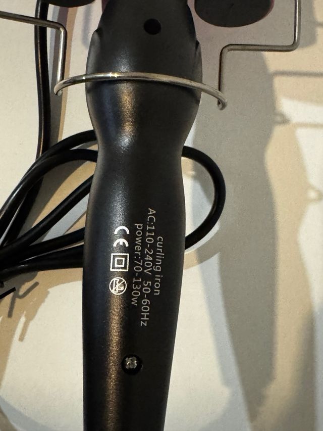 Ferro per Capelli Onde Triple Rosa