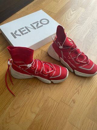 Zapatillas Kenzo Paris Rojas y Blancas