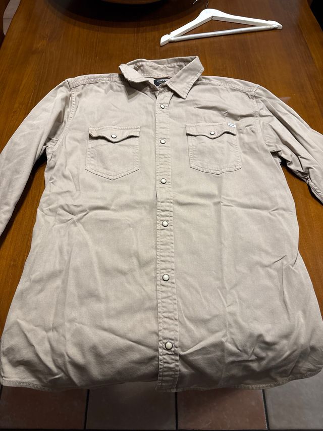 Camisa  Jack & Jones Beige