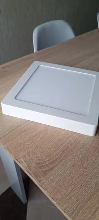 Plafón LED Cuadrado Luz Blanca