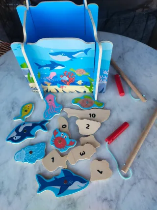 Juego de Pesca Magnético Infantil