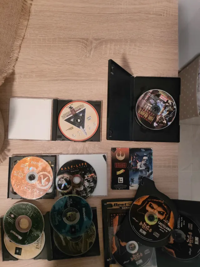 Lote 5 Juegos PC CD-ROM Clásicos