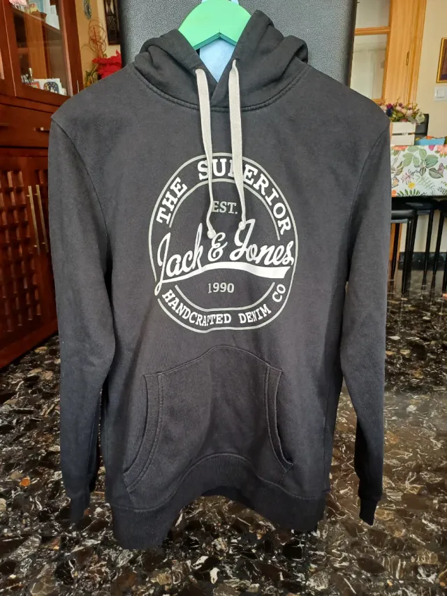 Sudadera Jack & Jones Negra Talla L