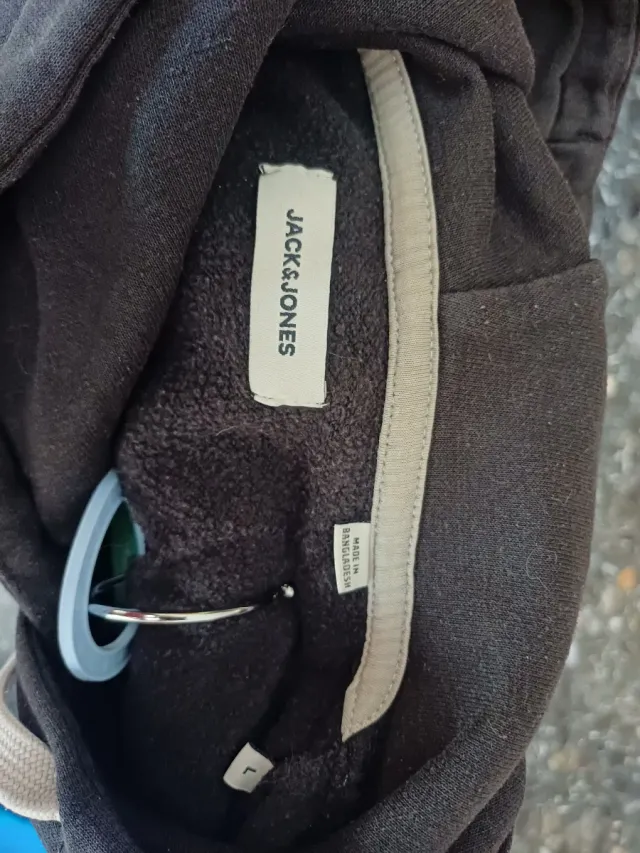 Sudadera Jack & Jones Negra Talla L