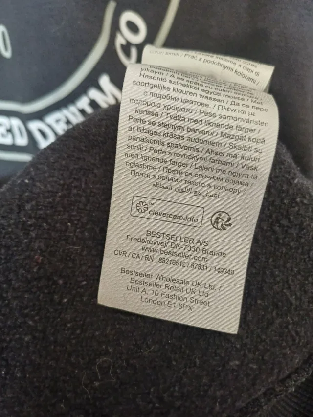 Sudadera Jack & Jones Negra Talla L