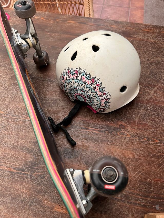 Casco Oxelo Patín Skate 55-58 cm