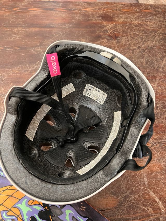 Casco Oxelo Patín Skate 55-58 cm