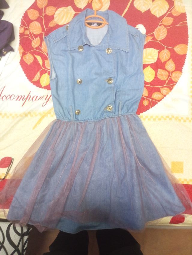 Vestido A&D Isabel Marant azul y rosa