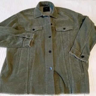 Chaqueta Zara Pana Verde 