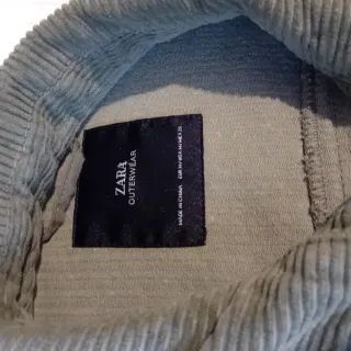 Chaqueta Zara Pana Verde 