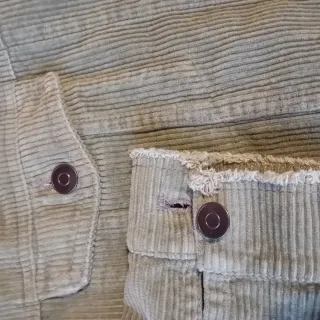 Chaqueta Zara Pana Verde 