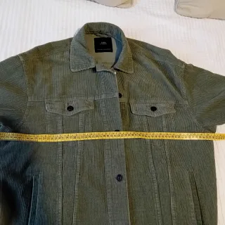 Chaqueta Zara Pana Verde 