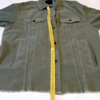 Chaqueta Zara Pana Verde 