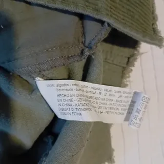 Chaqueta Zara Pana Verde 