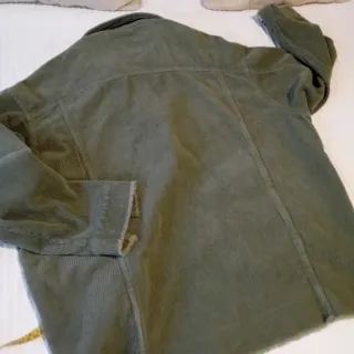 Chaqueta Zara Pana Verde 