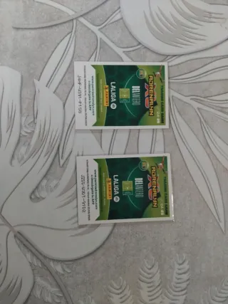 2 Cromos Balón de Oro Panini Raphinha