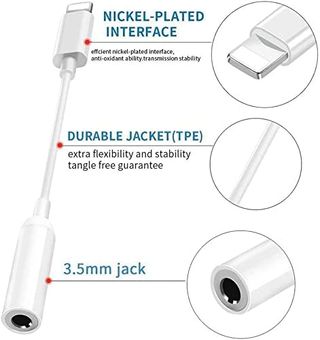 Adattatore Lightning a Jack 3.5 mm per iPhone