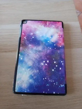 Funda para tableta con diseño galaxia
