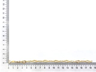 pulsera oro 18k con circonita