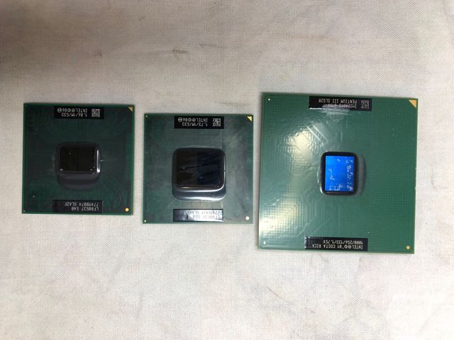 Procesador Intel Pentium III mas dos core dos duo