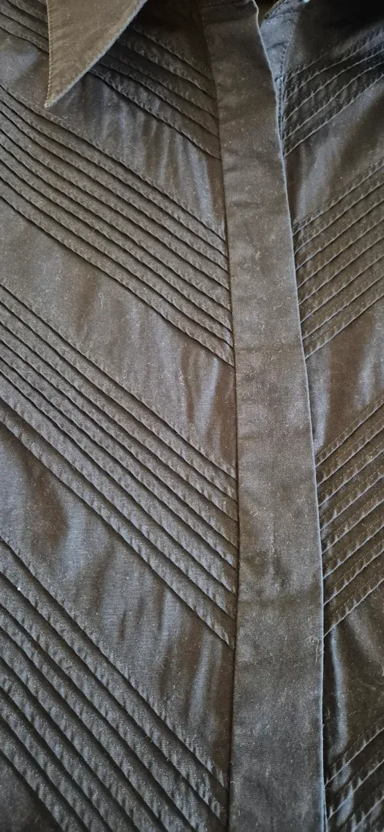 Camisa Mango Mujer Negra