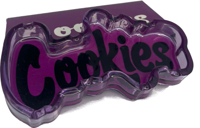 Cenicero Cookies Morado Acrílico Original