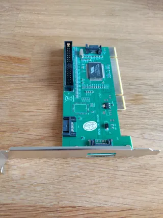 Tarjeta Controladora PCI IDE ATA + SATA RAID