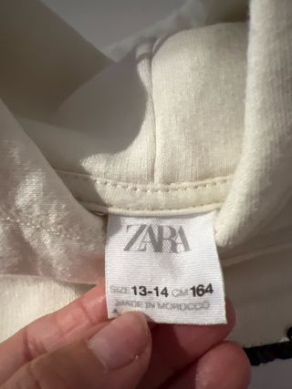 Sudadera LONDON lentejuelas beige