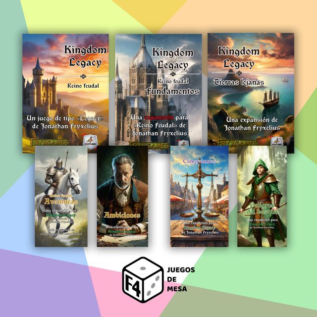 (OFERTA 25%) PACK KINGDOM LEGACY + EXPANSIONES
