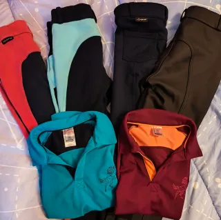 Lote Ropa Hípica: Pantalones y Polos