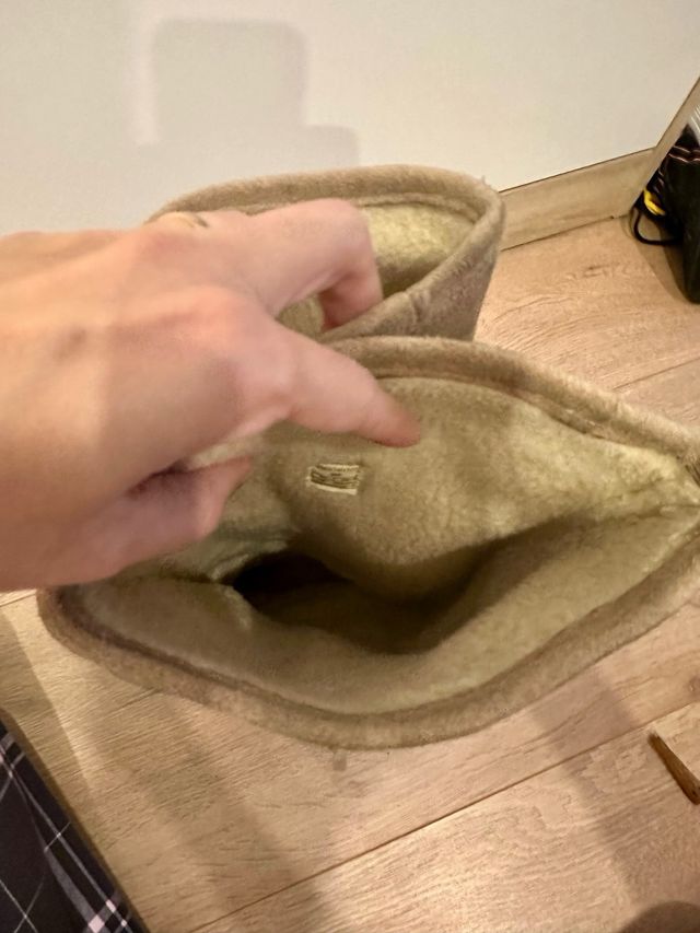 Botas altas beige forradas muy calentitas