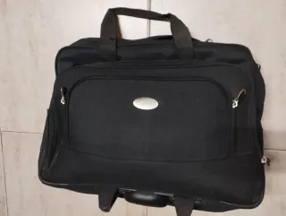 Maletín con ruedas para portátil y libros